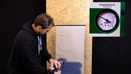 i. Pressure setting and compressor requirements