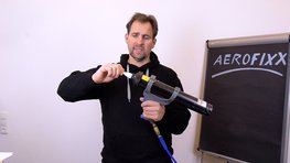 viii. Screwing in the air nozzle