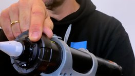 ix. Setting the spray head to spraying