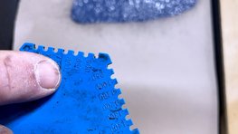 xx. Checking the application thickness