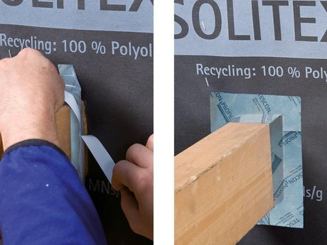 11. Sealing angular penetrations