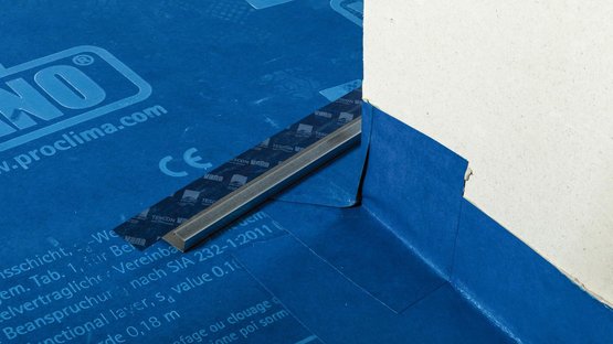 13. Installation of a water deflector