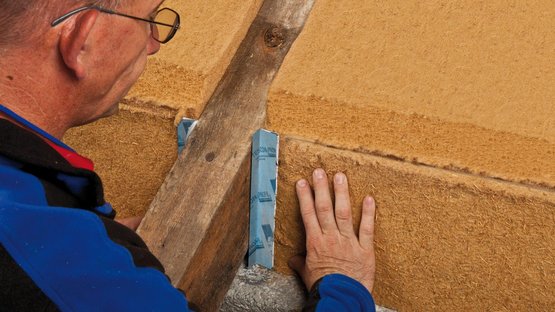 6. Insert the insulation