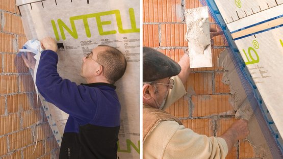 10. Alternative: Sealing to unplastered subsurfaces