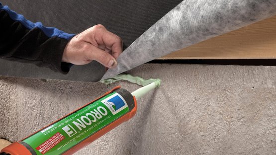 5. Sealing to rough or mineral surfaces (e.g. floorboard)